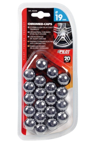 Set capace prezoane cromate pentru deschidere cheie 19mm