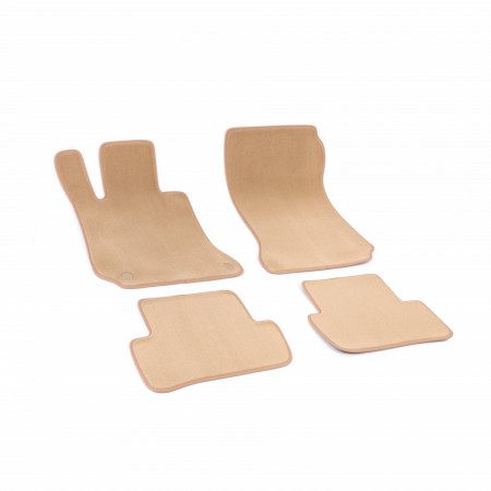 Set covorase mocheta bej Mercedes Clasa C (W204) 2007 - 2014