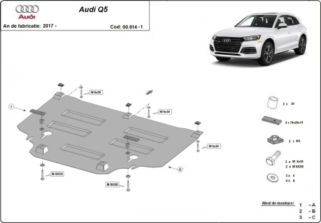 Scut cutie de viteză Audi Q5 2017 - 2025 - Img 2