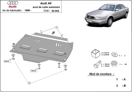 Scut cutie de viteză automată Audi A6 1997 - 2004 - Img 3