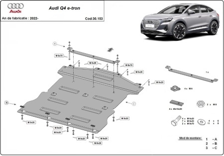Scut motor Audi Q4 e-tron 2022 - 2026 - Img 3