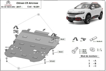 Scut motor Citroen C5 Aircross 2017 - 2026 - Img 3