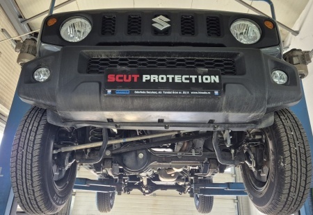 Scut motor din aluminiu Suzuki Jimny 2018 - 2026 - Img 6