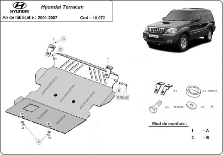 Scut motor Hyundai Terracan 2001 - 2007 - Img 3