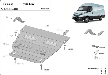 Scut motor Iveco Daily 7 2024 - 2026 - Img 3
