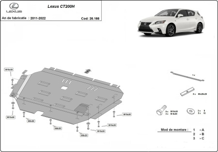 Scut motor Lexus CT200H 2011 - 2026 - Img 3