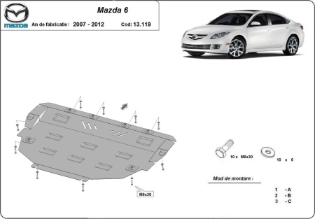 Scut motor Mazda 6 2007 - 2012 - Img 3