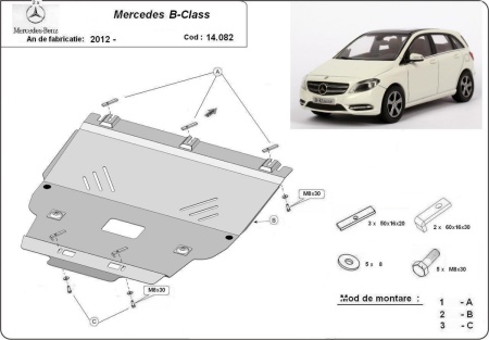 Scut motor Mercedes B-Class W246 2011 - 2019 - Img 3