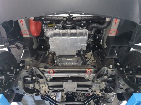 Scut motor Mercedes Sprinter 4x4 2018 - 2023 - Img 4