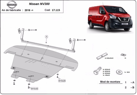 Scut motor Nissan NV300 2014 - 2021 - Img 3