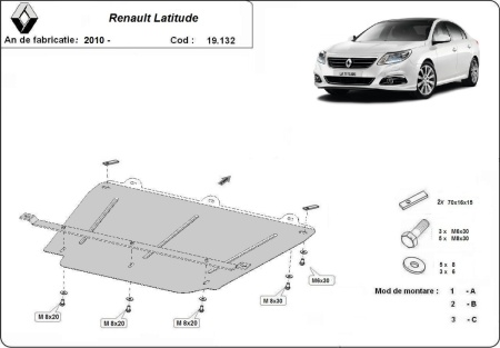 Scut motor Renault Latitude 2010 - 2015 - Img 3