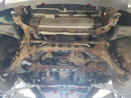 Scut motor și radiator Kia Sorento 2001 - 2006 - Img 4