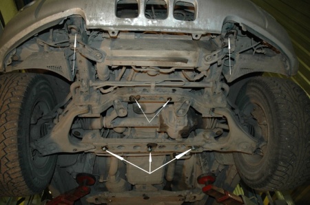 Scut motor și radiator Kia Sorento 2006 - 2010 - Img 4