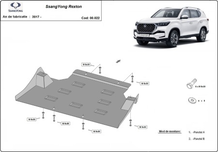 Scut cutie de viteză SsangYong Rexton 2017 - 2026 - Img 3