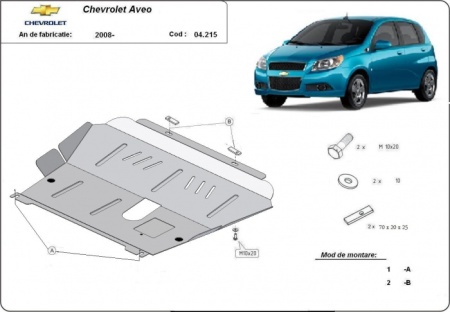 Scut motor Chevrolet Aveo 2008 - 2011 - Img 3