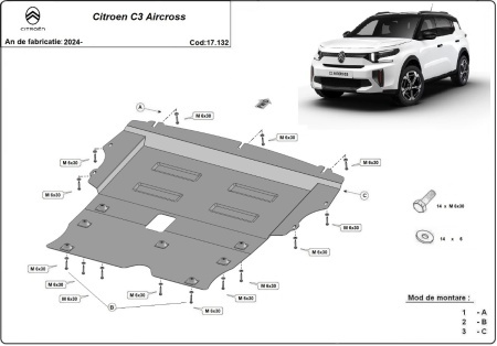 Scut motor Citroen C3 Aircross 2024 - 2026 - Img 3