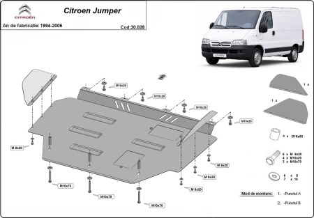 Scut motor Citroen Jumper 1995 - 2006 - Img 3