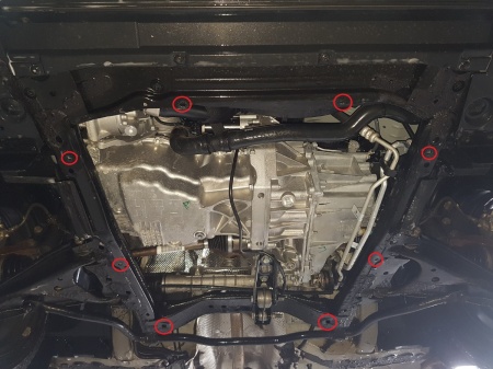 Scut motor din aluminiu Dacia Logan Stepway 2012 - 2020 - Img 4