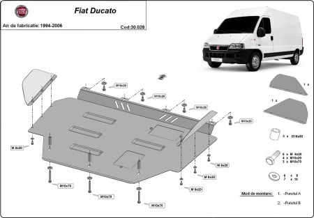Scut motor Fiat Ducato 1994 - 2006 - Img 3
