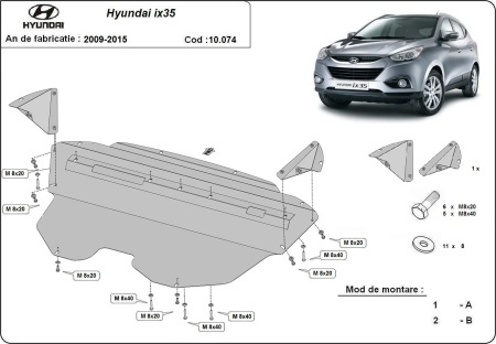Scut motor Hyundai ix35 2009 - 2015 - Img 3