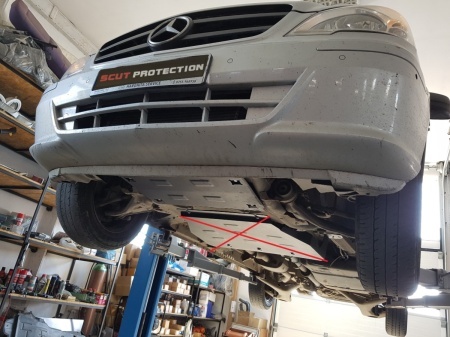 Scut motor metalic Mercedes Vito W639 - 2.2 D 4x2, 4x4 2003 - 2014 - Img 7