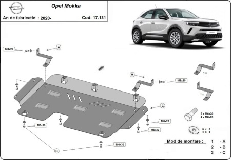 Scut motor Opel Mokka 2019 - 2026 - Img 3