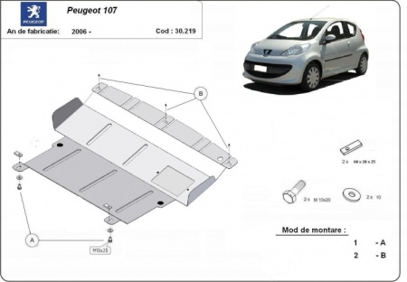 Scut motor Peugeot 107 2005 - 2014 - Img 3