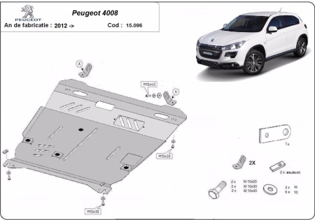 Scut motor Peugeot 4008 2012 - 2017 - Img 3