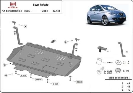 Scut motor Seat Toledo 3 2005 - 2012 - Img 3