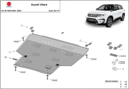Scut motor Suzuki Vitara 2023 - 2026 - Img 3