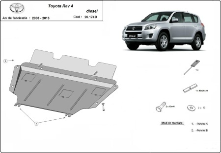 Scut motor Toyota RAV 4 diesel 2006 - 2013 - Img 3