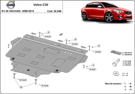 Scut motor Volvo C30 2006 - 2013 - Img 3