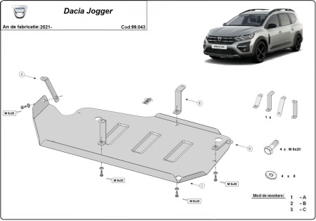 Scut rezervor Dacia Jogger 2021 - 2026 - Img 3