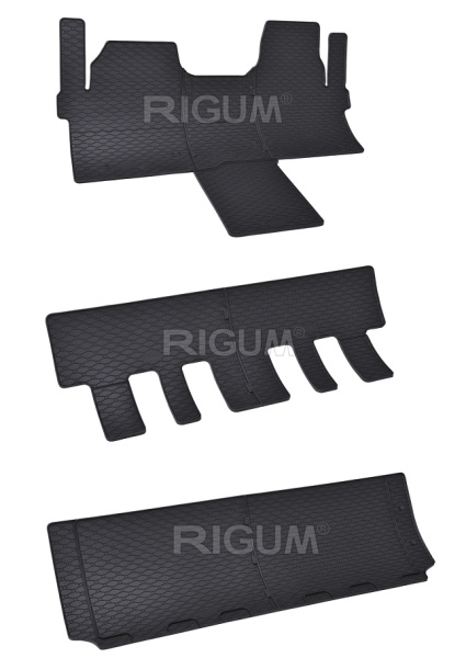 Set covorase cauciuc Ford Tourneo Custom II 2024-2025
