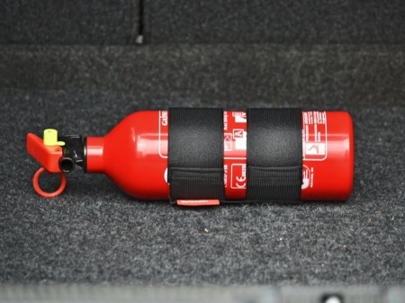 Suport velcro fixare stingator auto in portbagaj - Img 3