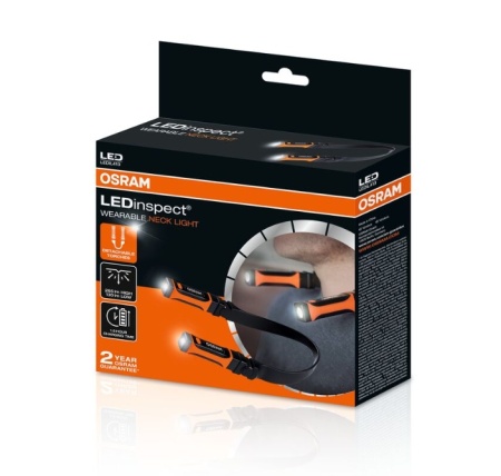 LANTERNA MAGNETICA MOBILA PENTRU PURTARE PE CAP / UMAR / GAT OSRAM WEARABLE NECK LIGHT - Img 4