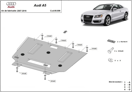 Scut cutie de viteză Audi A5 2008 - 2016 - Img 3