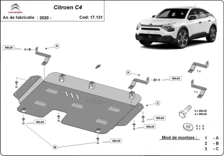 Scut motor Citroen C4 2020 - 2026 - Img 3
