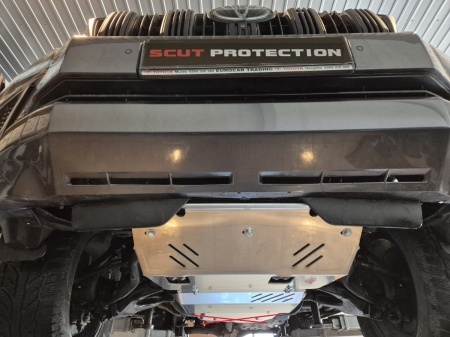 Scut motor din aluminiu Toyota Land Cruiser 150 2009 - 2023 - Img 9