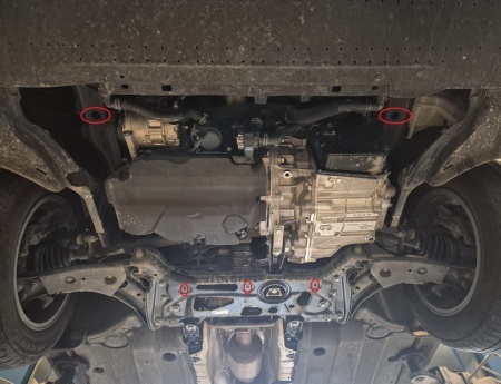 Scut motor din aluminiu Volkswagen Arteon 2017 - 2026 - Img 4