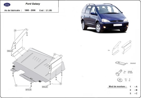 Scut motor Ford Galaxy 1 1995 - 2006 - Img 3