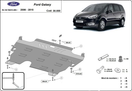 Scut motor Ford Galaxy 2 2007 - 2015 - Img 3