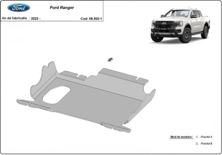 Scut motor Ford Ranger 2023 - 2026 - Img 2