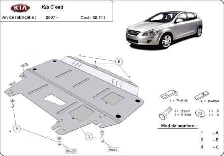 Scut motor Kia Ceed 2007 - 2011 - Img 3