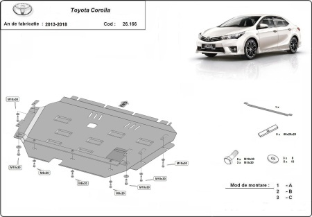 Scut motor Toyota Corolla 2013 - 2018 - Img 3