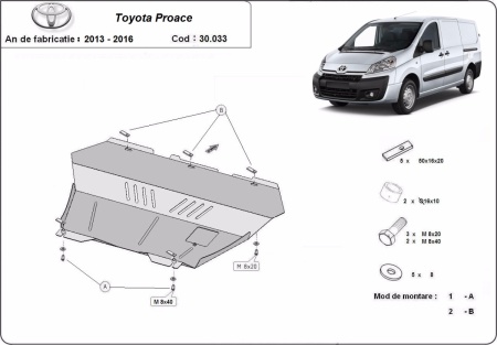 Scut motor Toyota Proace 2013 - 2016 - Img 3