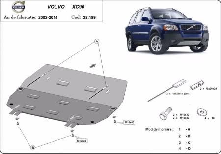 Scut motor Volvo XC90 2002 - 2014 - Img 3