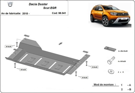 Scut Sistem Stop&amp;amp;GO, EGR Dacia Duster Diesel 2018 - 2020 - Img 3