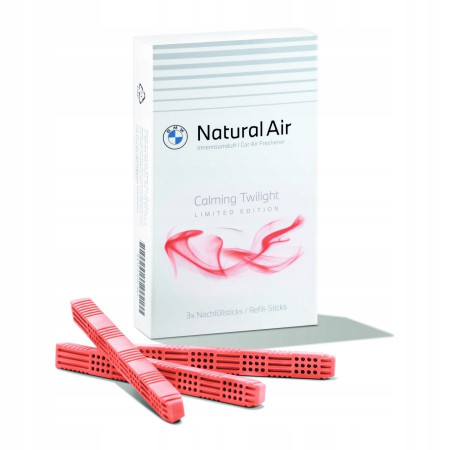 Set 3 rezerve odorizant editie Limitata BMW Natural Air Calming Twilight