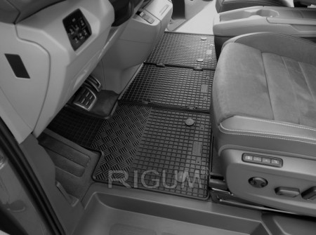 Set covoare cauciuc Volkswagen Transporter 7 Multivan 2022-2025 - Img 3